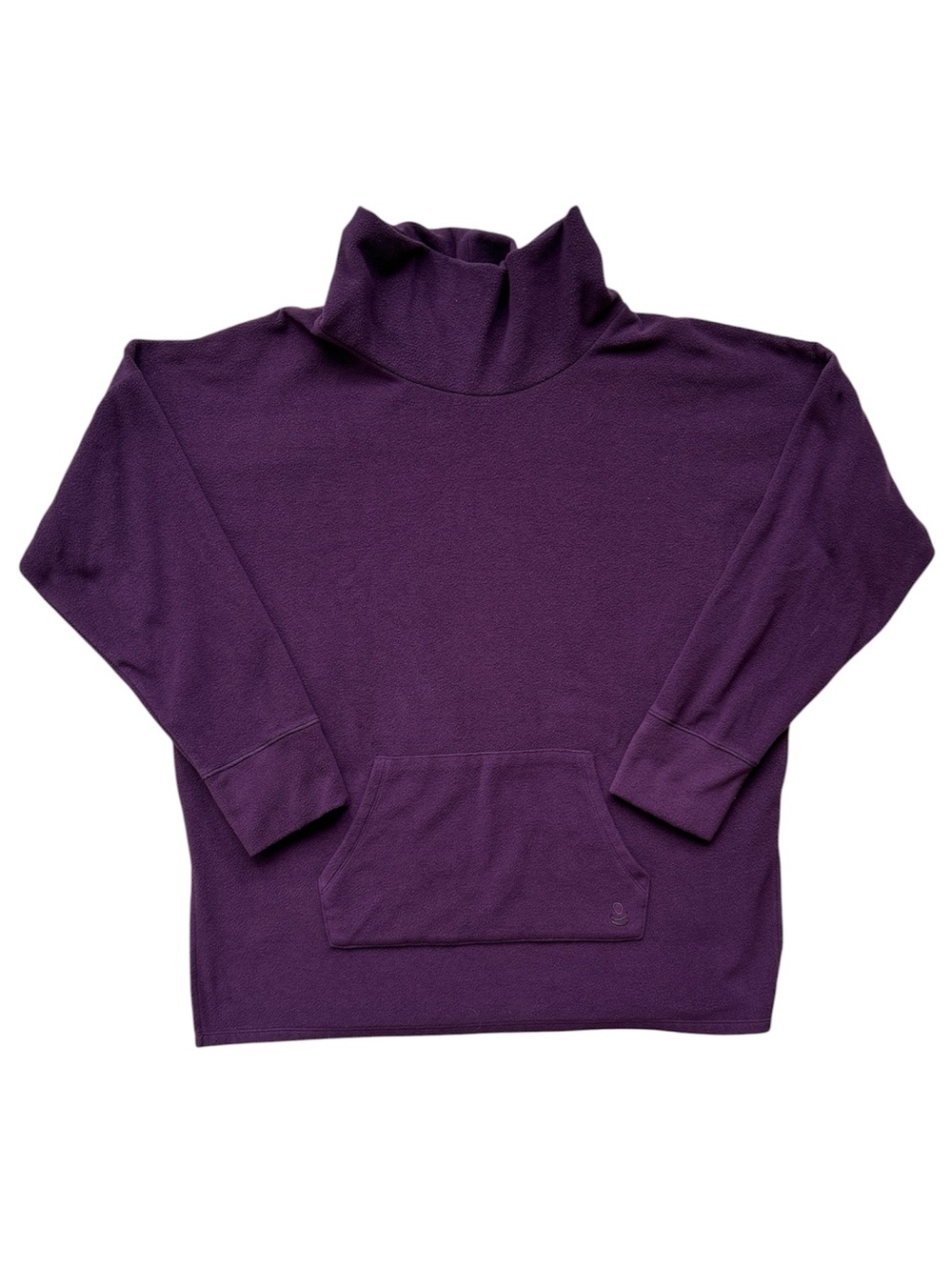 Cuddl Duds Fleecewear With Stretch Funnel Neck Tunic Size Large in GUC